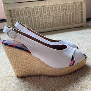 Brooks Brothers Platform Wedges